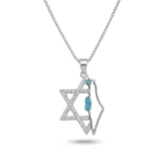 מפת ארץ ישראל ומגן דוד2