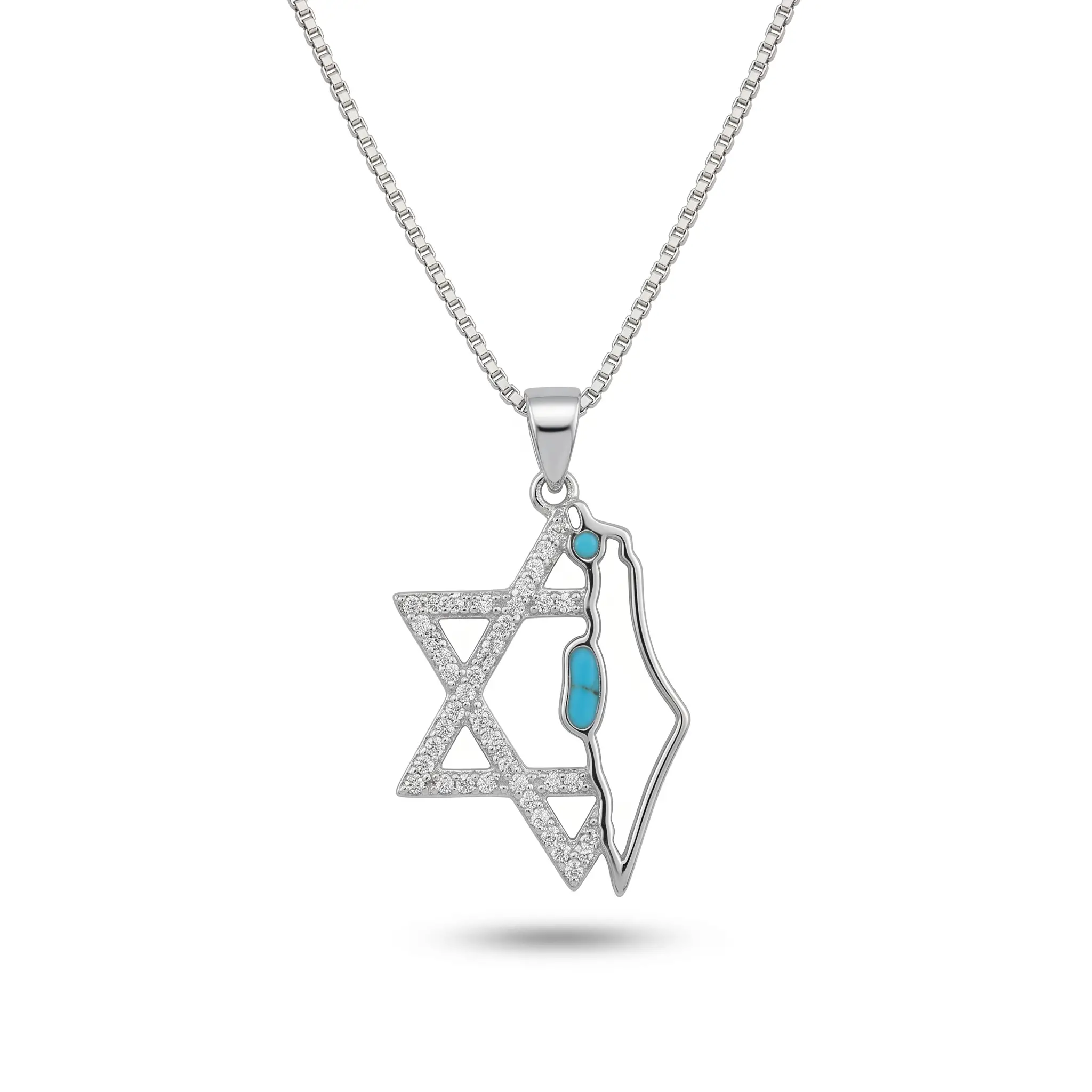 מפת ארץ ישראל ומגן דוד2